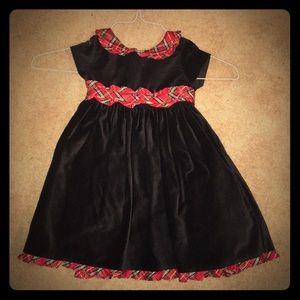 Laura Ashley velvet dress